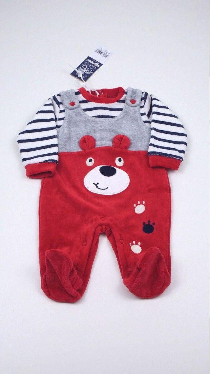 Ensemble bébé doux ourson