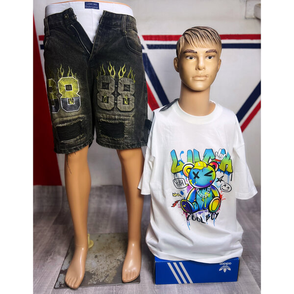 Ensemble T-shirt Graphique et Short