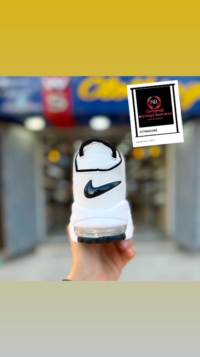 Basket nike air authentique avec sa boîte