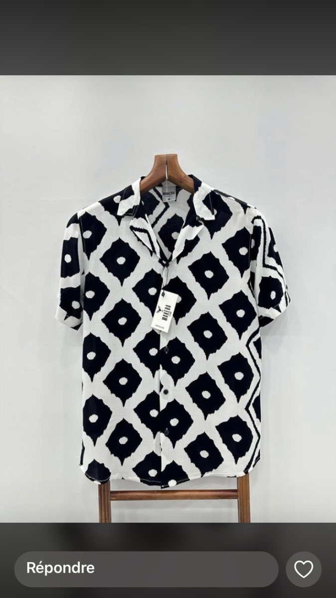 Chemise Homme à Motifs et Imprimés