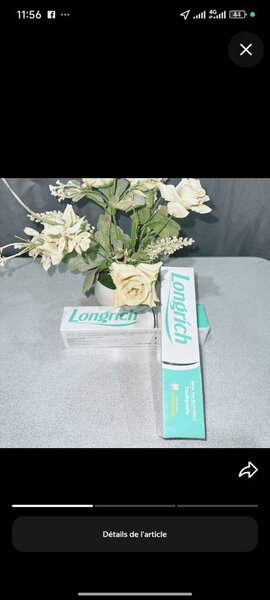 Dentifrice Thé Blanc Longrich