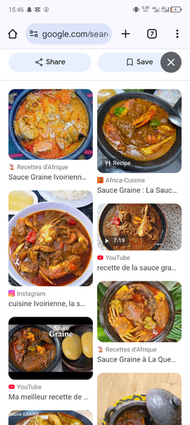 Plat ivoirien Attiéké Alloco