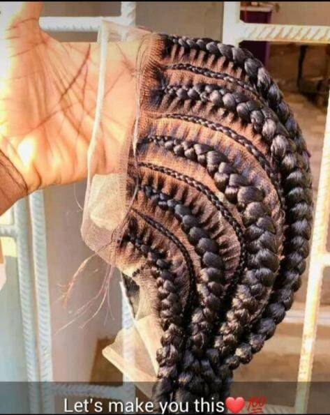 Braided Lace Front Wig