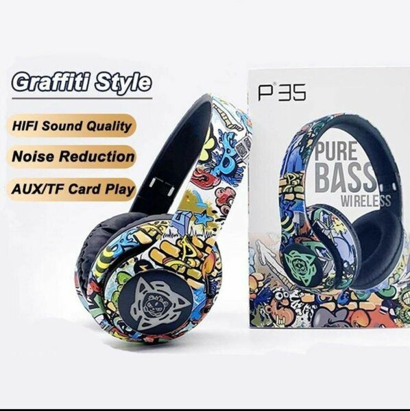 Casque Bluetooth Graffiti HIFI