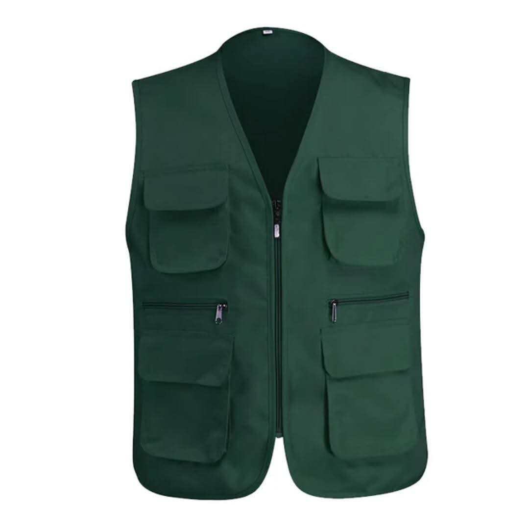 Gilet multi-poches tendance homme