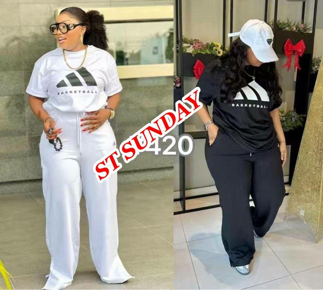 Ensemble dame pantalon et haut