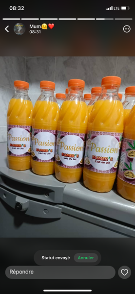 Boissons de fruits exotiques