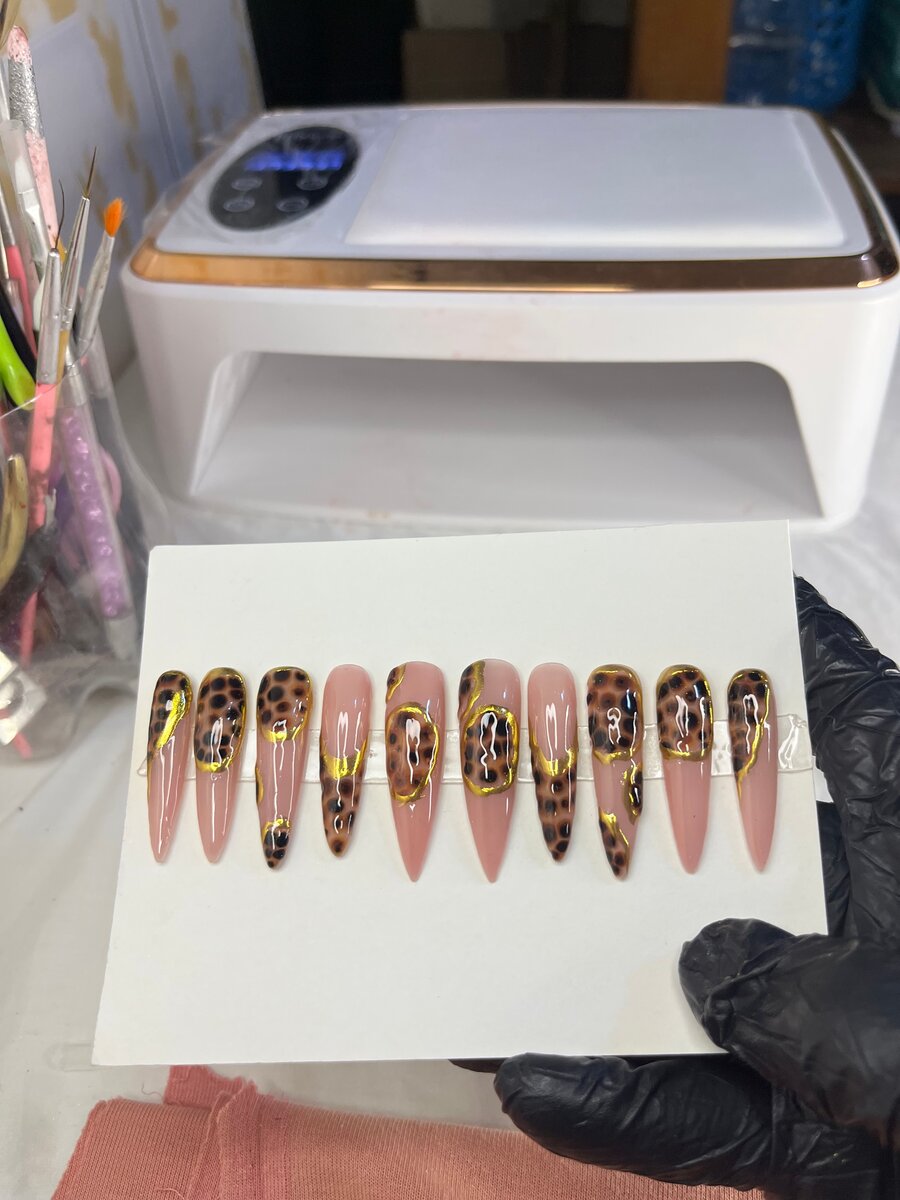 Ongles Press-Ons Chic Design