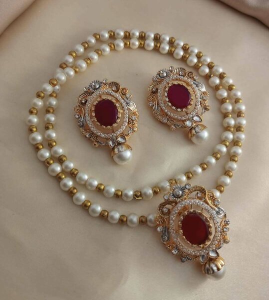 Ladies wedding set Necklace and earrings