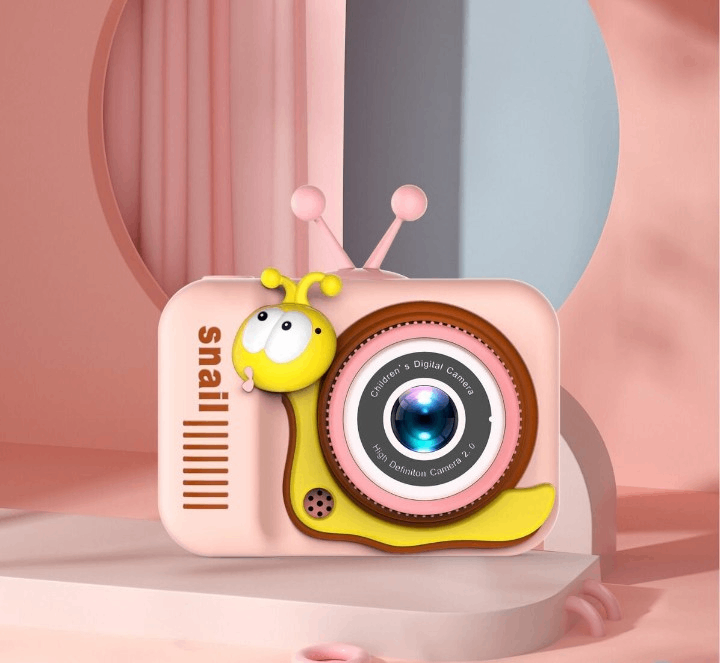Appareil photo enfant escargot