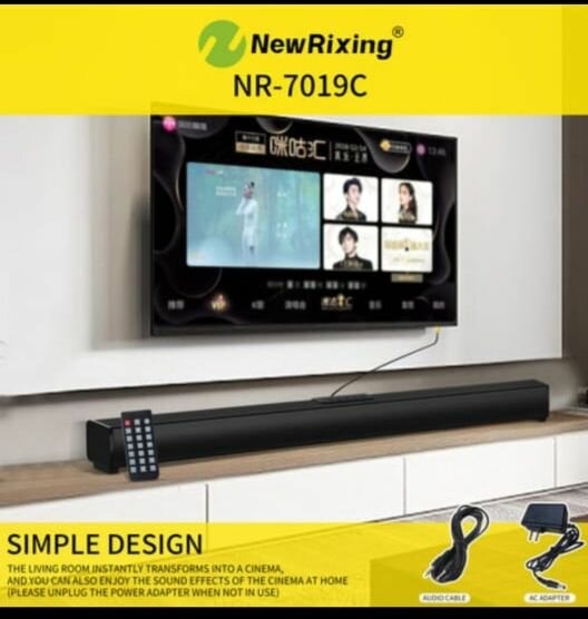 Barre de Son NewRixing 7019C