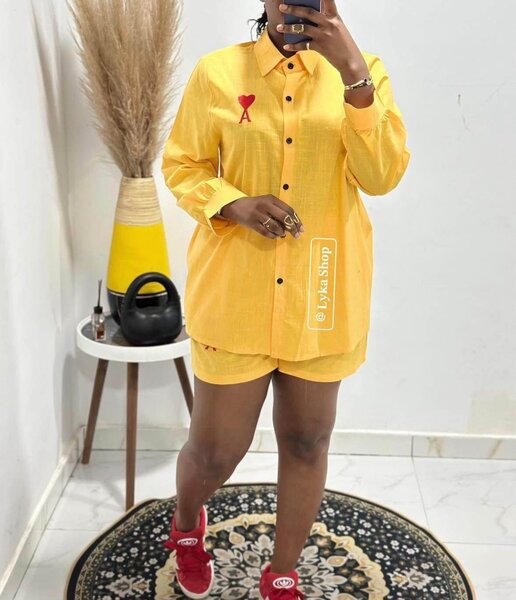 Ensemble Chemise et Short Coloré