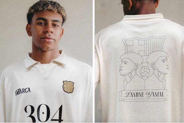 Maillot de football blanc