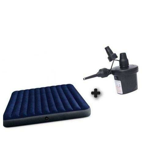 Matelas gonflable avec pompe intégrée