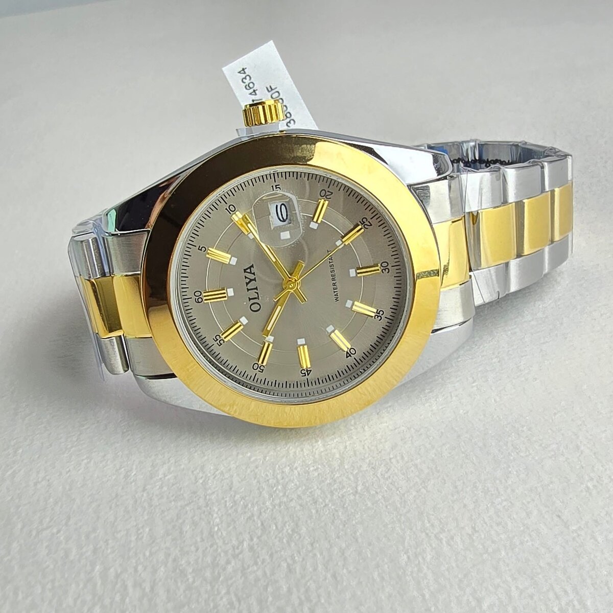 Montre élégante Oliva acier inoxydable