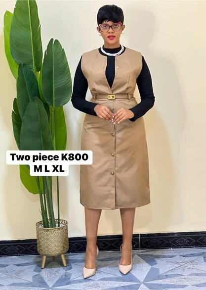 TWO-PIECE SUIT beige