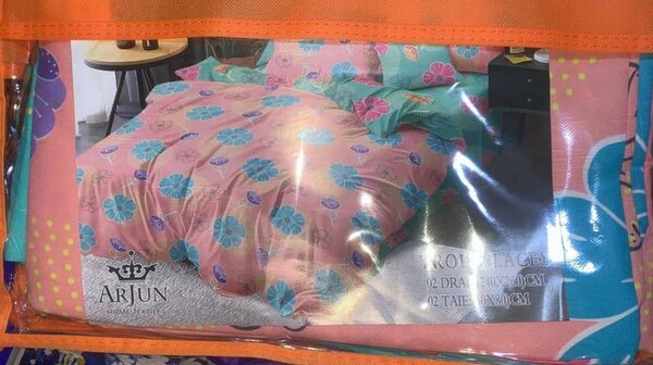 2 draps 2 taies d'oreillers