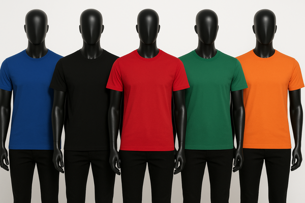 T-shirts unisex colorés