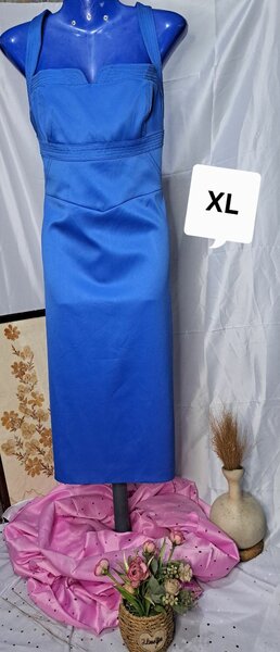 Robe bleue élégante XL