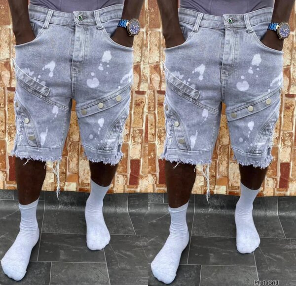 Shorts en jean décontractés homme