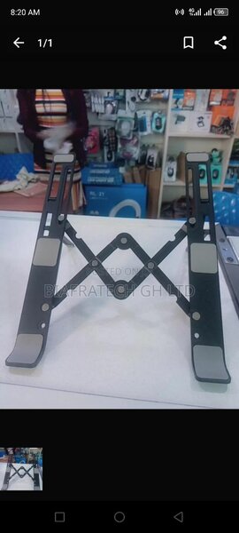 Laptop stand aluminum steel