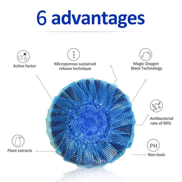 Pastilles WC Nettoyantes Efficaces