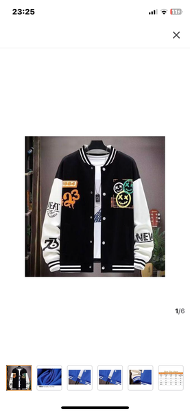 Blouson style universitaire