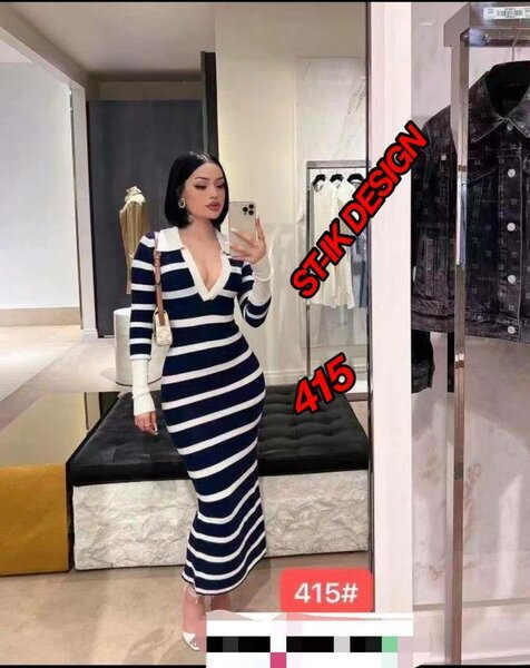 Robe Élégante Longue en Noir