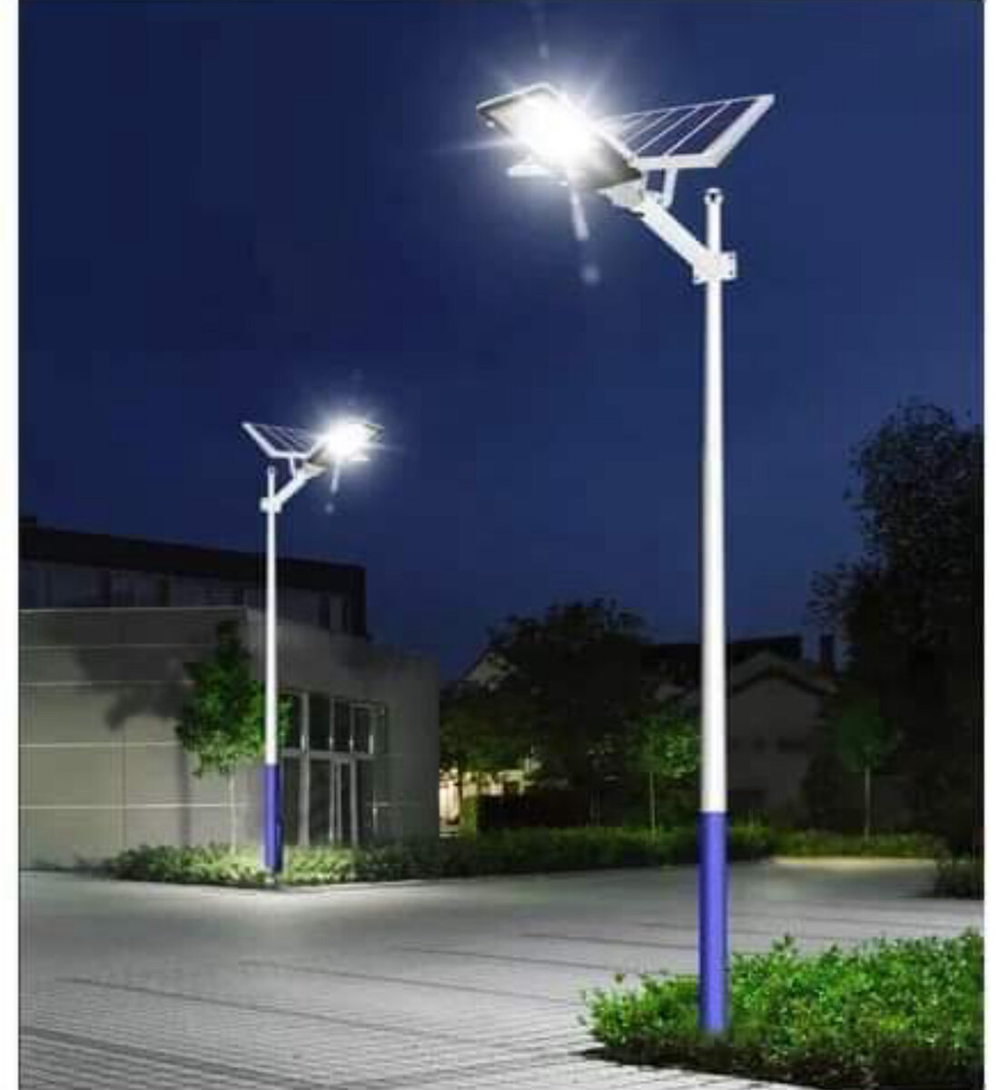 Lampe solaire LED extérieure