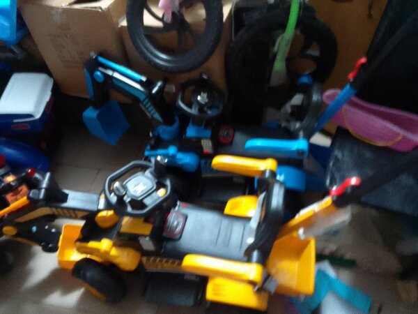 Tracteur Pelle Enfant Électrique