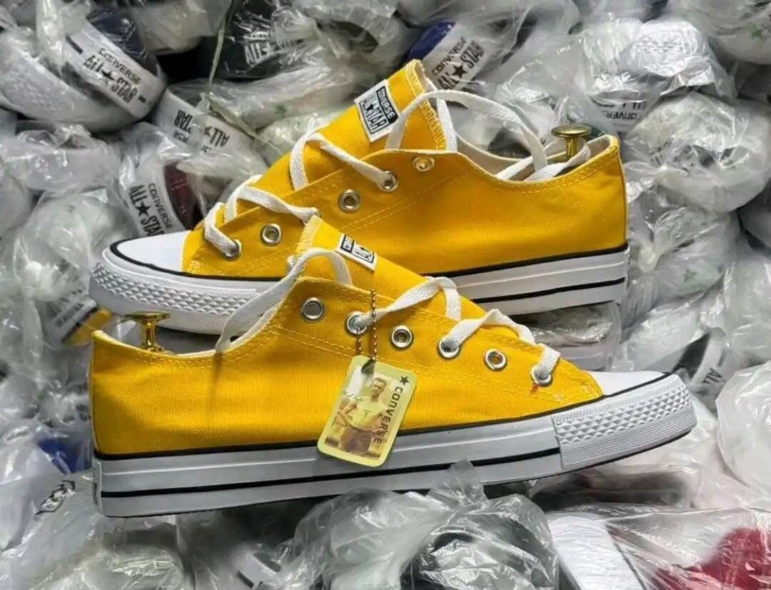 All Star Converse jaunes vives