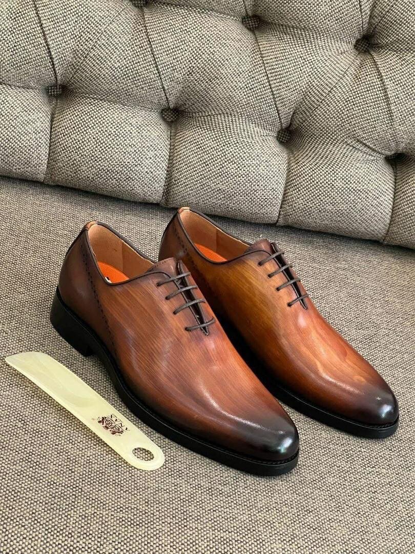 Chaussures Richelieu en cuir