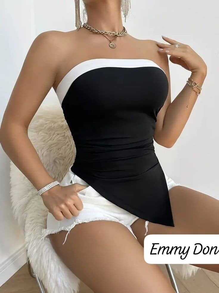 Top tube élégant pour femmes