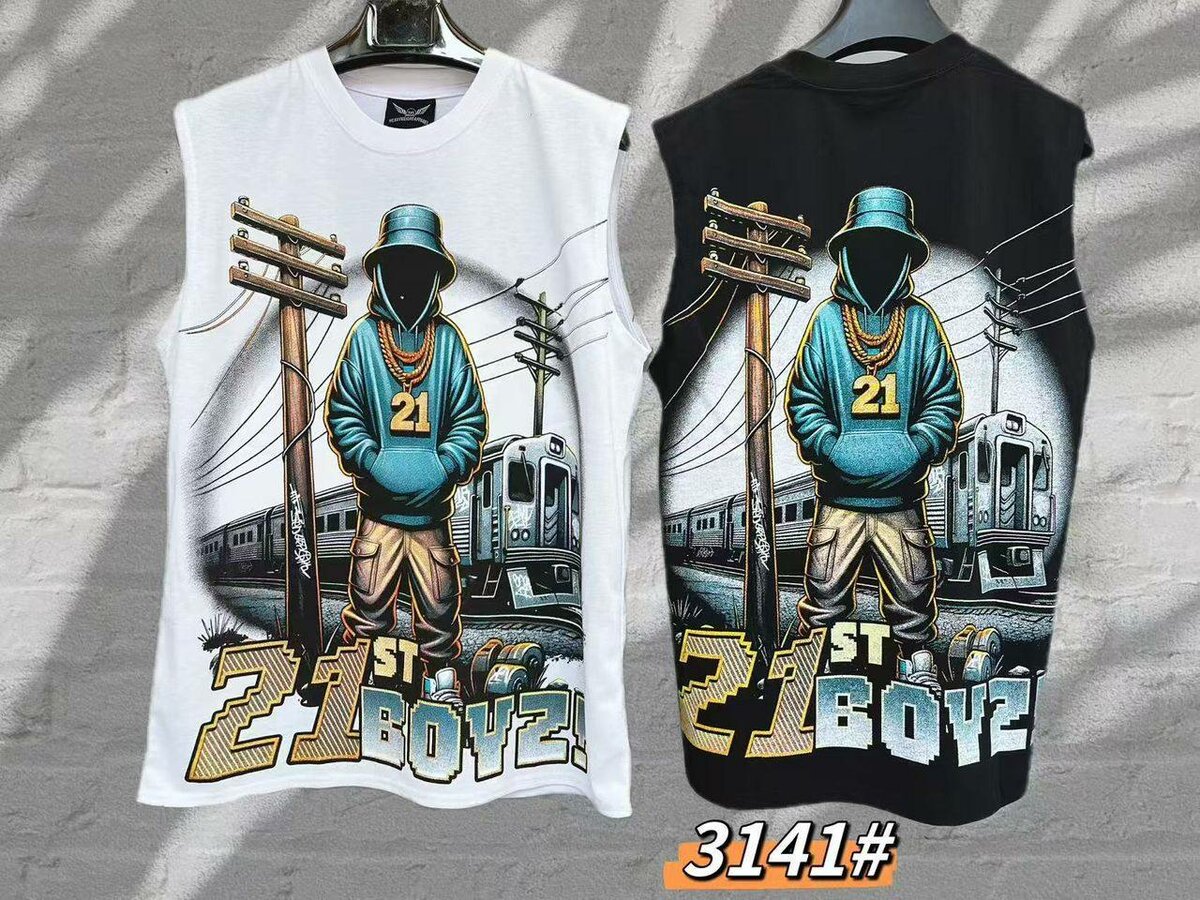 Débardeurs imprimés tendance