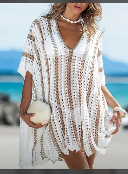 Robe longue multicolore élégante