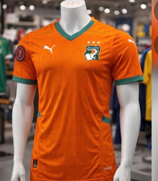 Maillot de Football Orange Puma