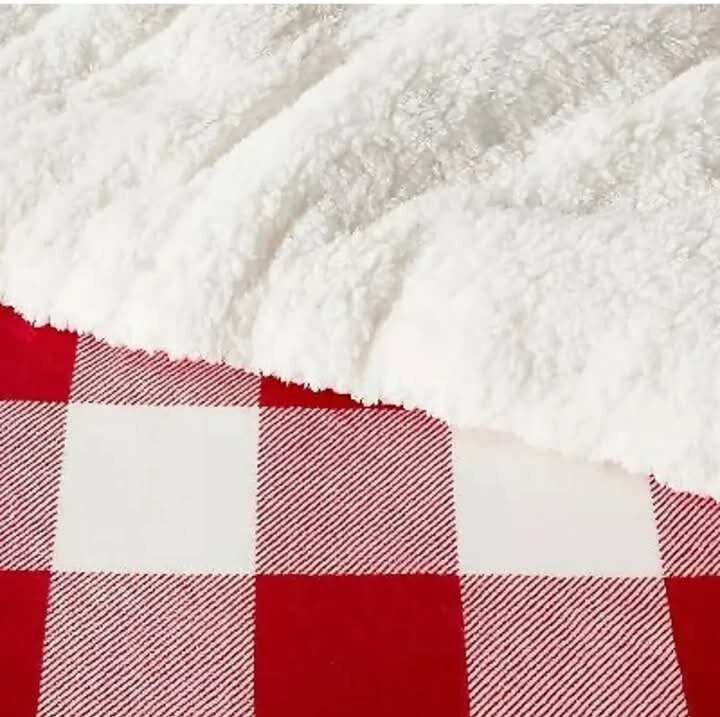 3pc Full Queen Cozy Faux Shearling comforter and Sham