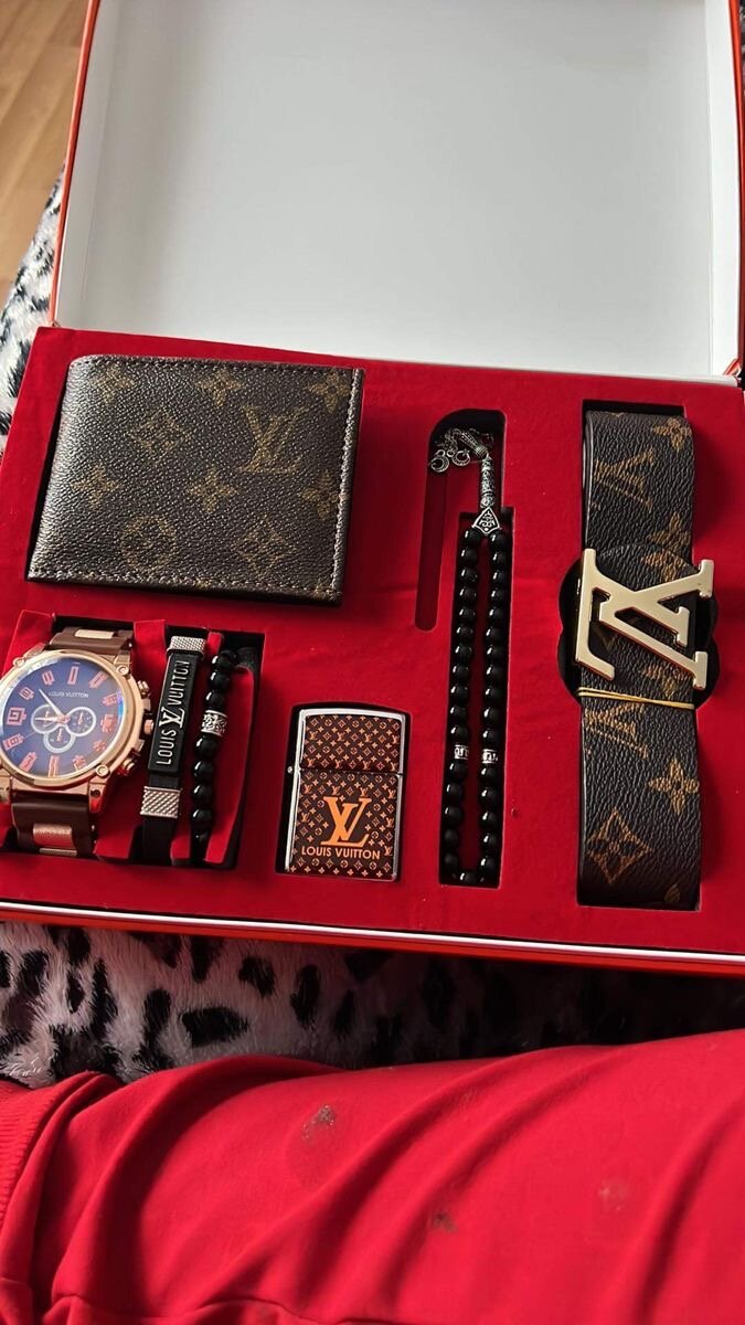 Ensemble Montre et Bijoux pour Homme Luxe