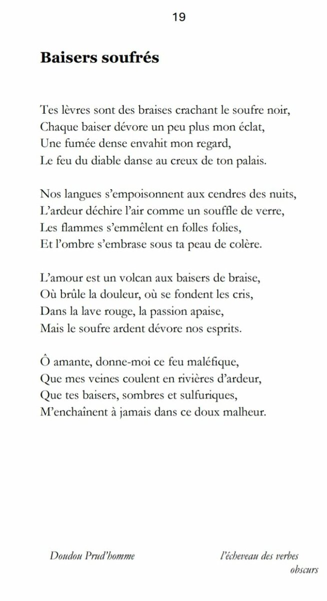 L'Écheveau des Verbes Obscurs