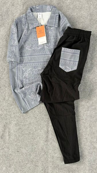 Ensemble décontracté imprimé homme