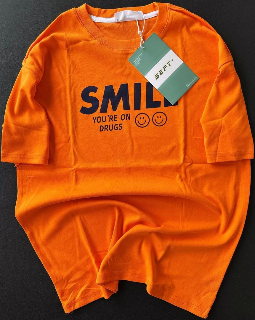 T-shirt imprimé décontracté