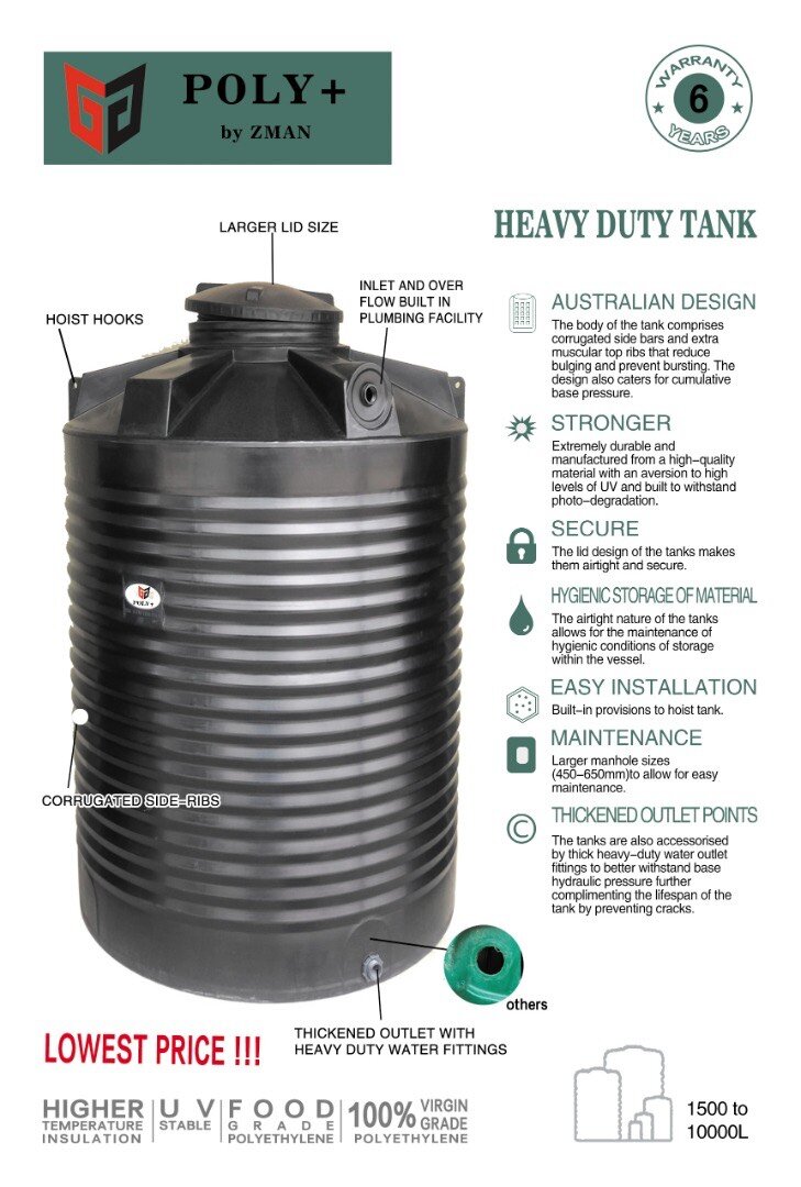 Heavy Duty Water Tanks