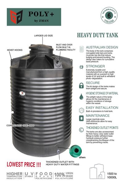 Heavy Duty Water Tanks