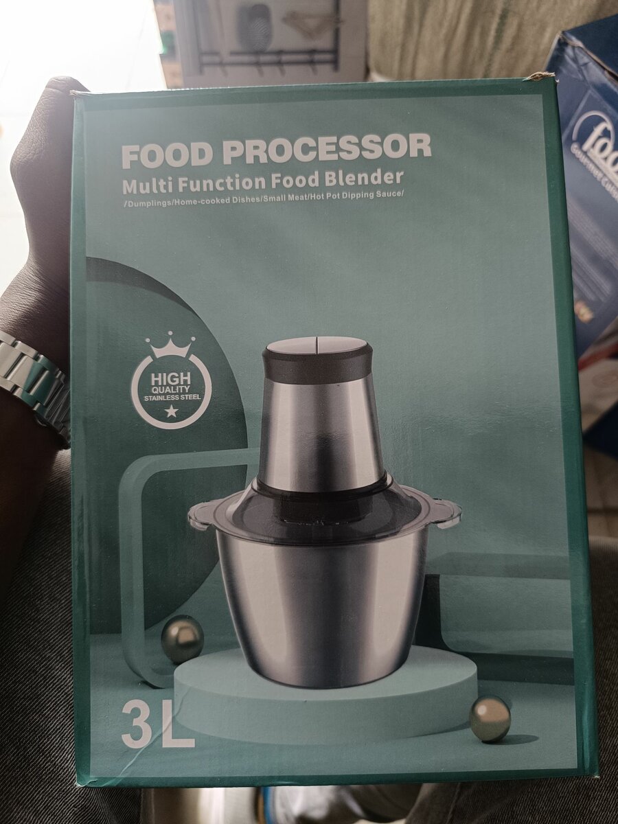 Hachoir électrique 3L. Mixeur foutou