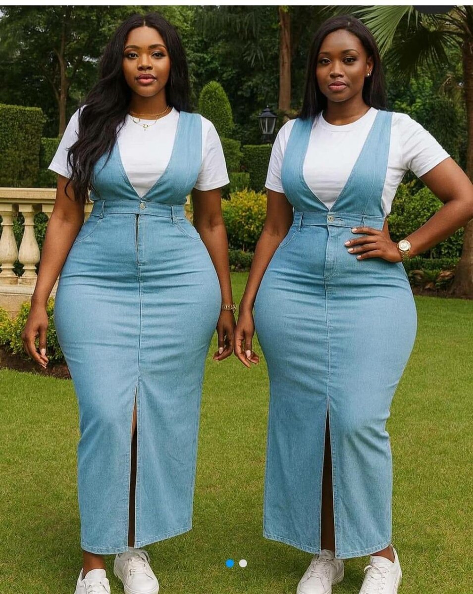 Robe en jean tendance