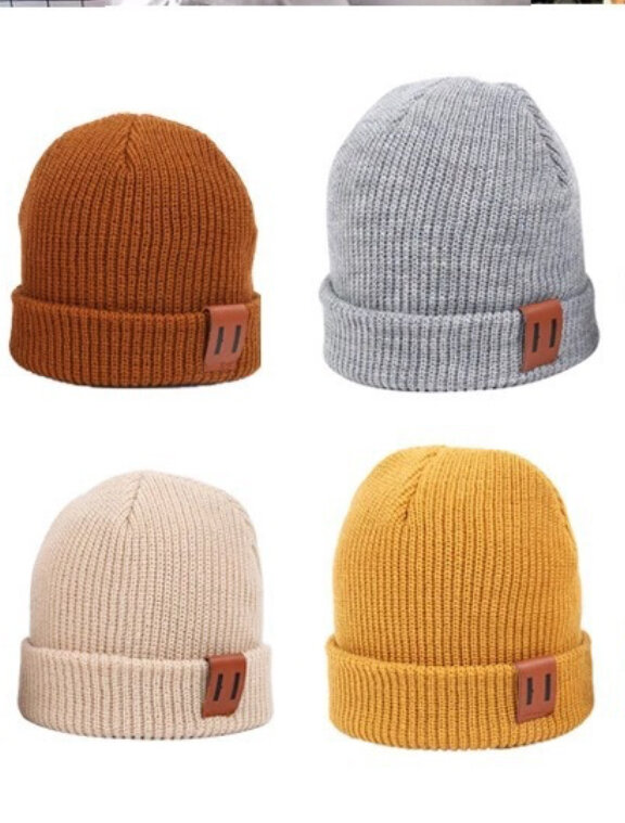 Chapeau en tricot chaud pour enfants