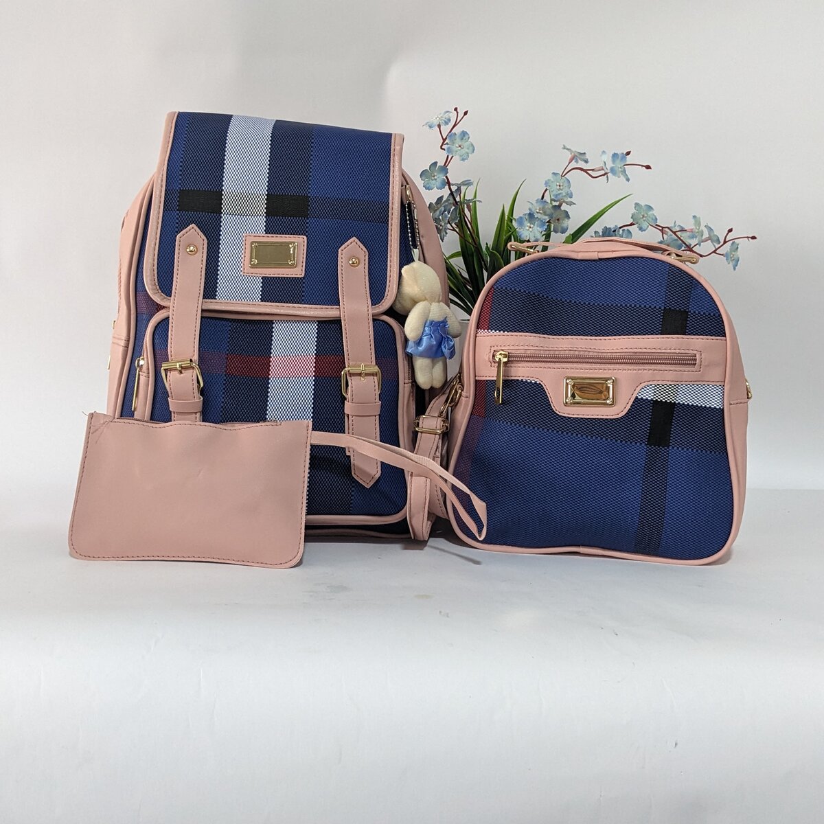 kids 3-in -1 leather bag