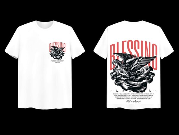 T-shirt graphique "Blessing"