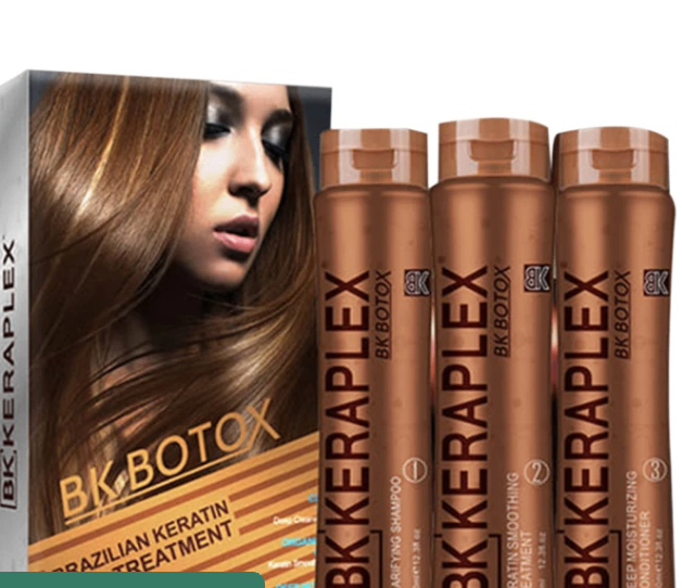 Keratin hair treatment