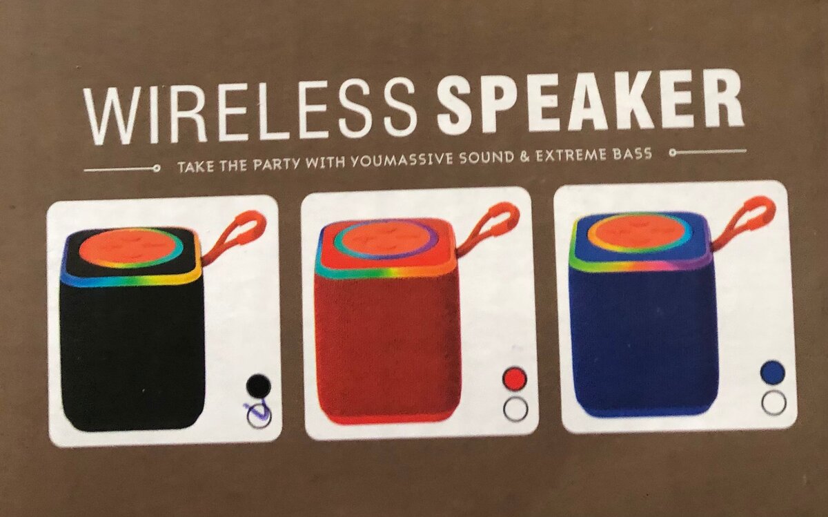 Enceinte Bluetooth Portable - HiFi, 8W, 1200mAh, 2-4 Heures de Lecture